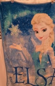 Elsa fleece blanket